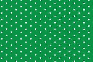 abstrato branco Estrela pontos em verde fundo padronizar textura. vetor