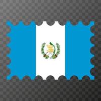 postagem carimbo com Guatemala bandeira. vetor ilustração.