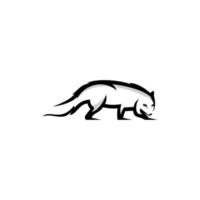 ártico Raposa logotipo Projeto ícone. ártico Raposa logotipo Projeto inspiração. animal logotipo Projeto modelo. Raposa símbolo logotipo. ártico Raposa símbolo silhueta. vetor