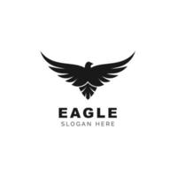modelo de logotipo de águia vetor