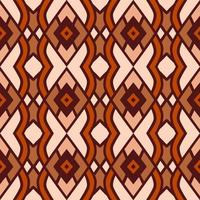 divisa desatado padronizar com tribal forma. projetado dentro ikat, asteca, povo, motivo, luxo árabe estilo. ideal para tecido vestuário, cerâmica, papel de parede. vetor ilustração