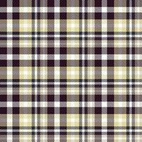 A textura sem costura padrão tartan é tecida em uma sarja simples, dois sobre dois sob a urdidura, avançando um fio em cada passagem. vetor