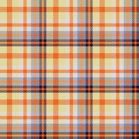 abstrato tartan padronizar Projeto têxtil é uma estampado pano consistindo do criss cruzado, horizontal e vertical bandas dentro múltiplo cores. tartans estão considerada Como uma cultural ícone do Escócia. vetor