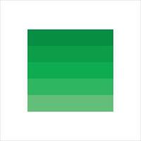 verde gradação Boa para palete cor vetor