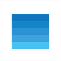 azul gradação Boa para palete cor vetor