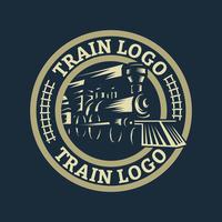 Logotipo da locomotiva vetor