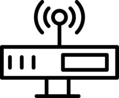 ícone de vetor de sensor de movimento