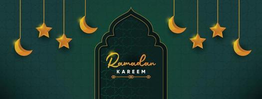 Ramadã kareem simples mesquita vetor