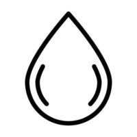 design de ícone de gota de água vetor