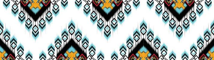 vetor de padrão étnico geométrico. africano, americano, mexicano, motivo asteca ocidental listrado e padrão boêmio. projetado para fundo, papel de parede, impressão, tapete, embrulho, azulejo, batik.vector illustratoin.