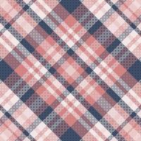 tartan xadrez com vintage cor padronizar. vetor