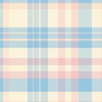 tartan xadrez com verão cor padronizar. vetor