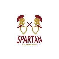 espartano logotipo vetor sparta logotipo vetor espartano capacete logotipo modelo ícone símbolo