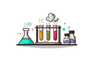 ilustração de produtos químicos