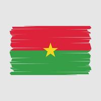 burkina faso bandeira vetor ilustração