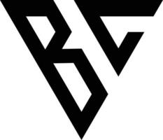 bc ícone e logotipo vetor