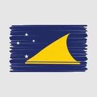 Tokelau bandeira vetor ilustração