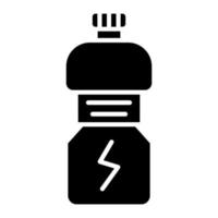ícone de vetor de bebida energética