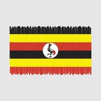 vetor bandeira uganda