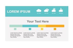 o negócio infográficos Linha do tempo Projeto modelo. rede página Projeto modelo. vetor