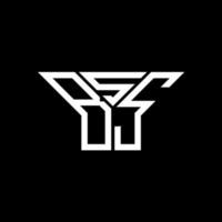 design criativo do logotipo da letra bss com gráfico vetorial, logotipo simples e moderno do bss. vetor
