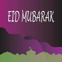 eid Mubarak saudações fundo, elegante elemento para Projeto modelo, uma Lugar, colocar para texto cumprimento cartão, e bandeira para Ramadã kareem. vetor