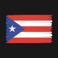 porto rico bandeira vetor ilustração