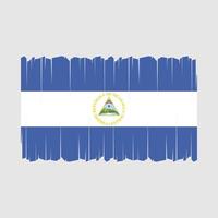 vetor bandeira da nicarágua