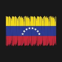 escova de bandeira da venezuela vetor