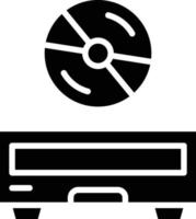 ilustração de design de ícone de vetor de cd rom