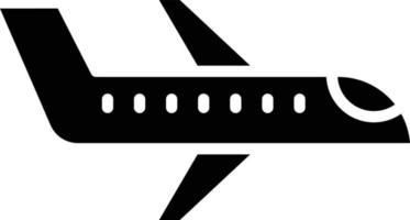 ilustração de design de ícone de vetor de avião