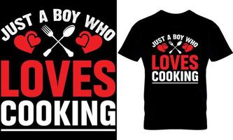 somente uma Garoto quem O amor é culinária. cozinhando camiseta projeto, cozinhando t camisa projeto, cozinhando projeto, cozinhar camiseta projeto, cozinhar t camisa projeto, vetor