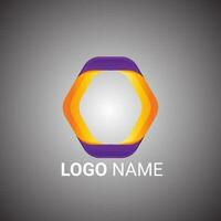 vetor moderno logotipo Projeto para multimídia e entretenimento companhia