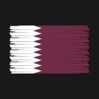 vetor da bandeira do qatar