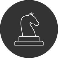 cavalo xadrez peça vetor ícone