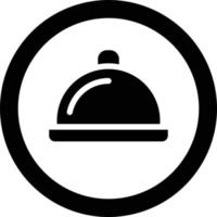ilustração de design de ícone de vetor de restaurante