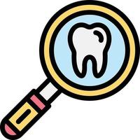 procure ilustração de design de ícone de vetor de dentes