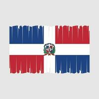 vetor bandeira da república dominicana