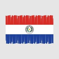 vetor bandeira do paraguai
