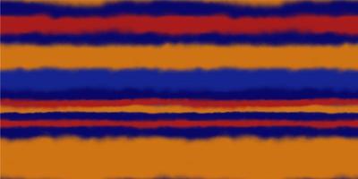 aguarela borrado listrado padronizar dentro azul, laranja e vermelho cores vetor
