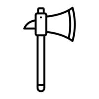 ícone de vetor de machado