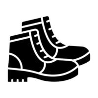 construção sapatos vetor ícone