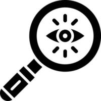 ilustração de design de ícone de vetor de pesquisa de olho