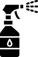 ilustração de design de ícone de vetor de garrafa de spray