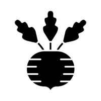 ícone de vetor de beterraba