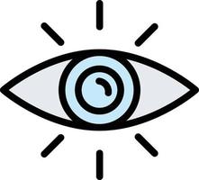 ilustração de design de ícone de vetor de olho