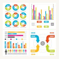 Elementos de Design do vetor infográfico