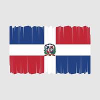 vetor bandeira da república dominicana