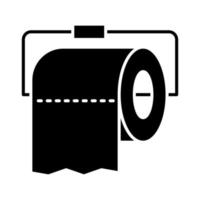 ícone de vetor de papel higiênico
