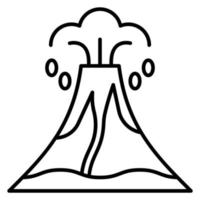 erupção vetor ícone